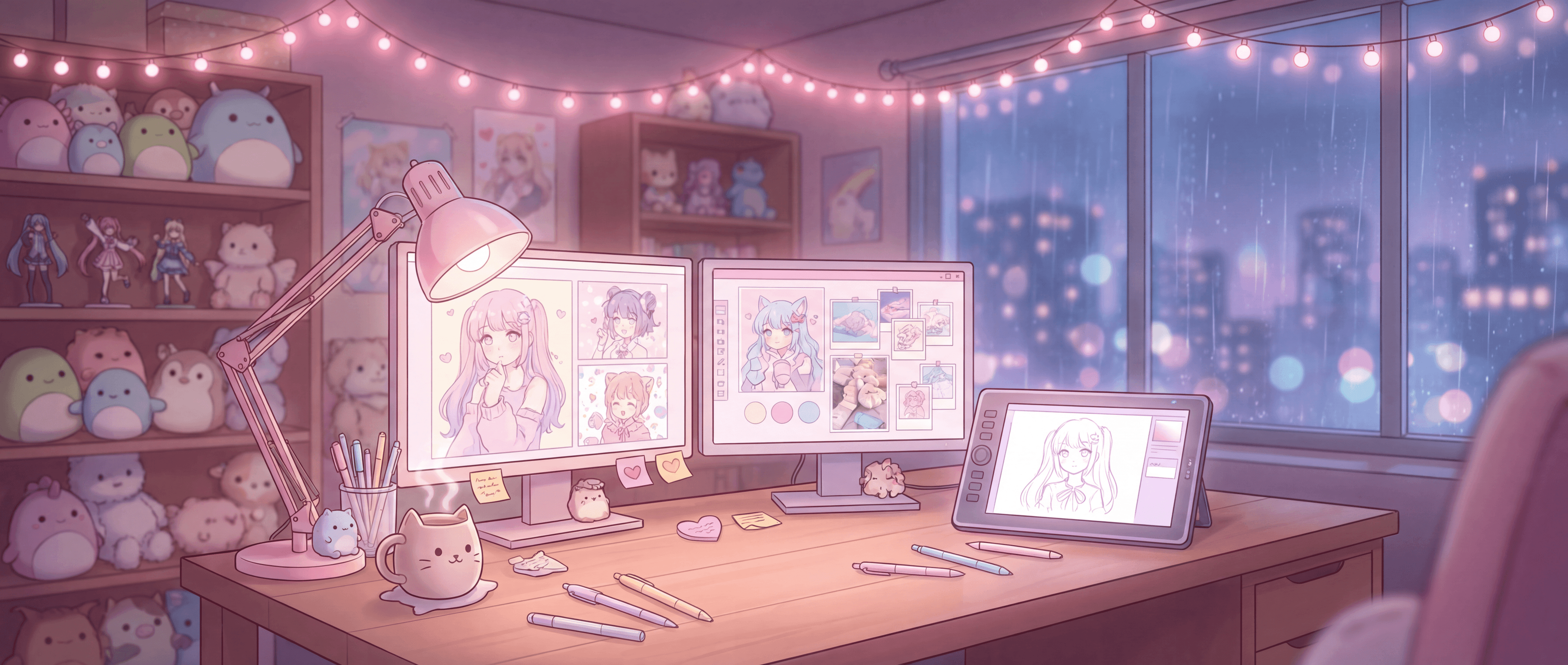 Kyuverse Creative Hub Background